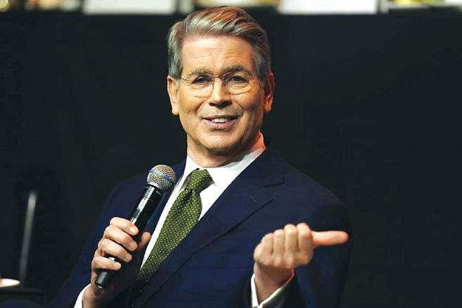 美財長班森特表示，川普總統與中國國家主席習近平很快將對話。（資料照/美聯社）