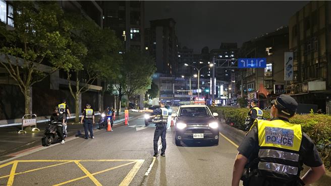 警方取締酒後駕車勤務。（警方提供）