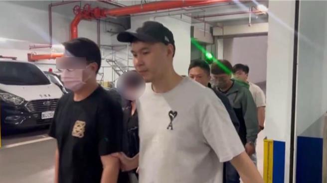 警方逮捕幣想科技負責人施啟仁。（翻攝畫面）