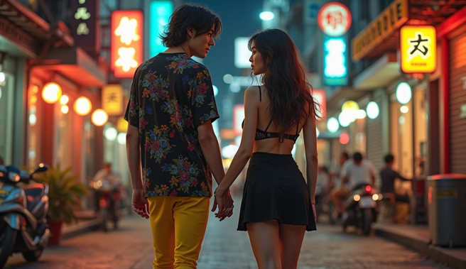 台北一名人妻小美（化名）指控丈夫阿德（化名）與一名爆乳正妹深夜從錢櫃KTV離開後，不僅當街十指緊扣、摟肩摸胸，還直奔飯店企圖開房。（示意圖、與本案無關／AI生成）