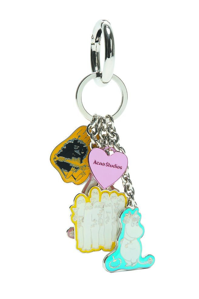 Acne Studios x Moomin钥匙圈，1万4400元。（Acne Studio提供）