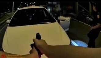 男遇北市警路檢遭「拔槍喝令下車」嚇壞PO網 密錄器揭真相