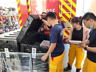 竹市消防首度輪值國際救援 特搜隊全面演練應變