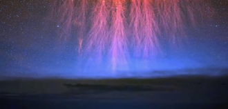 影》西藏突現「紅色精靈閃電」  專家曝：僅會存在十分之一秒