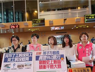 綠營轟頻賣地  盧秀燕回酸：不是賣市有地 議員要學著點