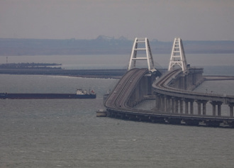  烏克蘭第三度打擊克里米亞大橋 從水下爆破支撐結構