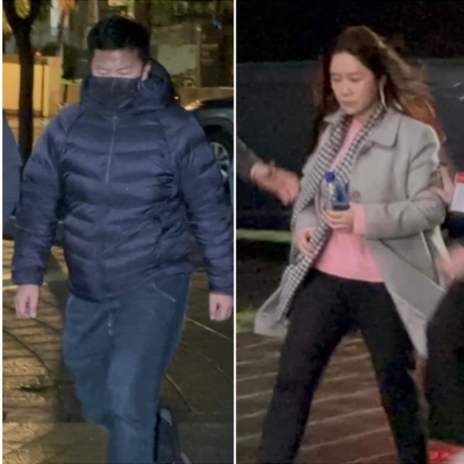 台北市議員陳怡君（右）、辦公室主任張惠霖涉貪遭起訴。（資料照）