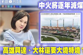 柯志恩批台電鑽漏洞「無照燒煤」 喊話陳其邁硬起來執法