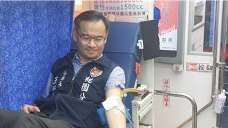 熱血秀博愛 桃園警分局辦捐血活動 警民齊心響應