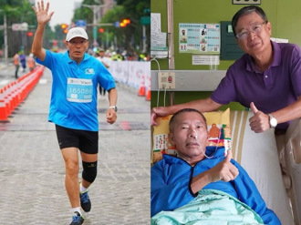 今天動了梅》68歲奇蹟跑者！中風癱瘓半年 盧瑞山完賽世壯運半馬