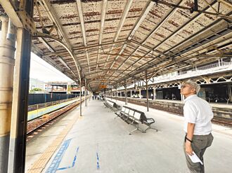 台南車站第二月台 文資局現勘