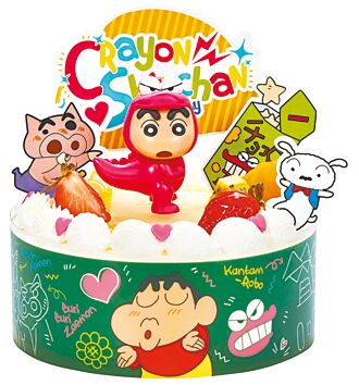 85度C蜡笔小新蛋糕变身周边