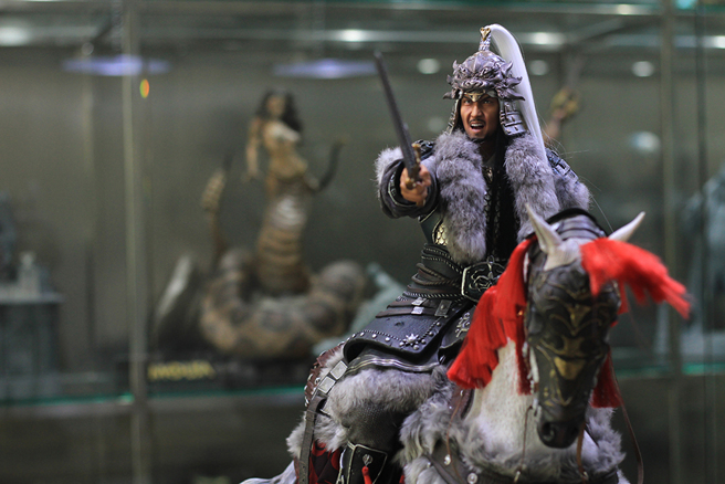 呂布靠著一箭，讓紀靈退兵。（示意圖：Shutterstock／達志）