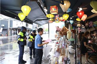 關切嘉義文化路夜市擺攤亂象 議員接威脅電話 市府強硬開罰39張