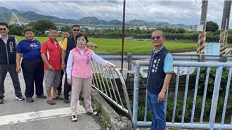 狹橋轉彎彈進稻田！台中潭子危橋將拓寬 拚8月底完工