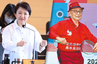 授黃仁勳「看美女」長壽秘訣 盧秀燕曝104歲林友茂近況