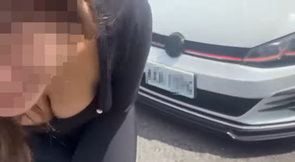 國道車禍！肇事長髮妹頻鞠躬道歉 「誠意滿滿」畫面瘋傳