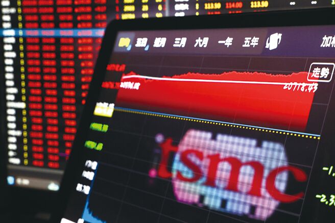 五大利多齐聚，台股4日价量齐扬，大涨491点或2.32％，是亚股中表现第二强的市场。图／本报资料照片