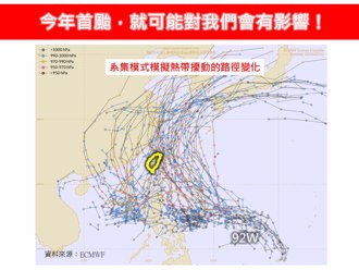首颱生成機率高！可能影響台灣 專家揭路徑