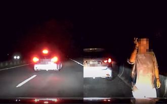 三寶大媽龜內線！他「變換車道超車」竟遭撞 直呼：有夠衰