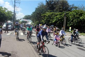 深度觀光兼運動 千人騎自行車響應「一騎i台南」