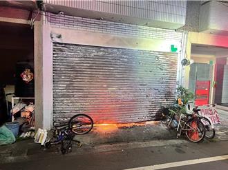 台南新營民宅火警！一樓全面燃燒 屋主爬隔壁陽台獲救