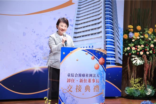 卢秀燕致词。（台中市政府提供／李京升台中传真）