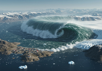 格陵蘭曾爆「200公尺高巨型海嘯」 震動全球9天