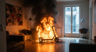 疑電動滑板車起火成災　法國公寓大火釀4死28傷