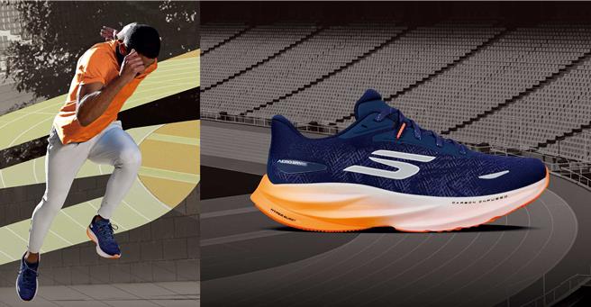 SKECHERS AERO SPARK，男款5890元。（SKECHERS提供／朱世凱台北傳真）