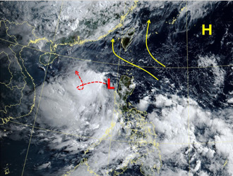准蝴蝶颱风高机率侵袭1地 最新预测路径出炉