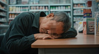 中年男子超商內趴睡　清晨店員呼喊竟已死亡