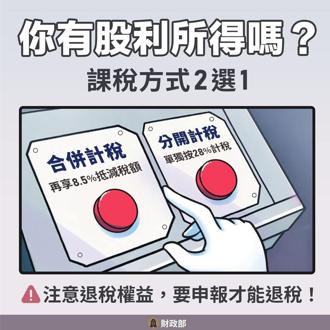 股民注意！股利所得這樣報
