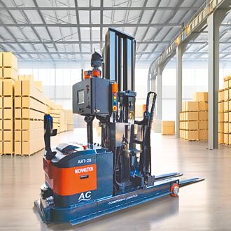 恆智重機無人堆高機 攻智慧物流