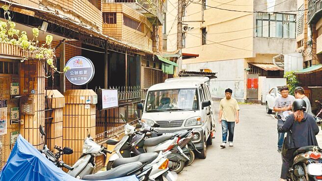 桃园市第1处都更驻点工作站落脚正光花园新城社区，让居民更方便第一线询问相关问题。（桃园市都更中心提供／蔡依珍桃园传真）