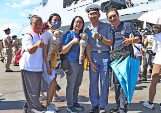 【敦睦遠航訓練】航訓歷練成長 家屬同感驕傲