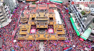睽違14年！北港朝天宮「黑面三媽」巡台南 會香大天后宮鎮南媽