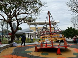 桃園特色公園爆紅吸人潮 遊具頻「掛病號」引發維管隱憂