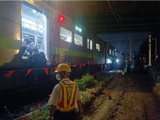 台鐵死亡事故！區間車撞入侵男子送醫亡 內壢-中壢延誤