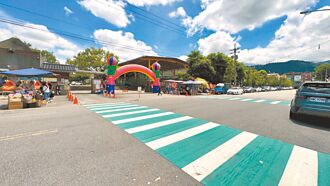 确保学童安全 埔里改善人行道