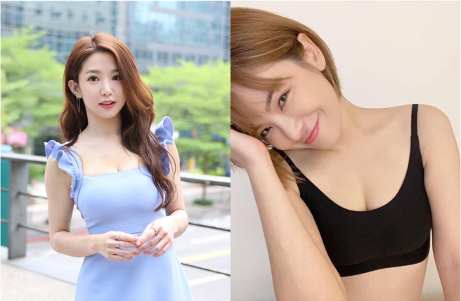 郭書瑤(左)氣告管委會違反《個資法》，陳沂(右)發文開酸。（圖／羅永銘攝、陳沂 臉書）