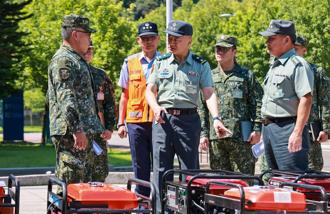 博愛營區防汛整備演練 提升應變效能