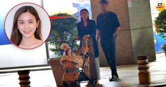 「正妹主播」王乃伃大街热吻！新欢机师男友曝光、带他见父母