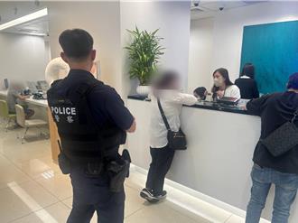 桃園婦臨櫃匯1800萬給詐團  員警狂奔300米外銀行   救回天價匯款