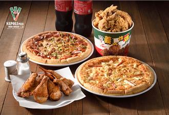 拿坡里限時買6送6「炸雞烤翅」全包 bb.q攜手遊贈虛寶周邊