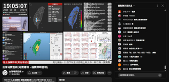 規模6.4全台有感！地震監測YouTube瞬間炸出10萬人：先上下後左右