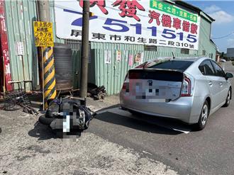 4天後畢業典禮！ 屏科大學生路口撞轎車身亡