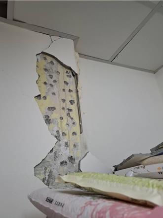 地震震裂「南機場夜市」食物銀行梁柱 建管處：結構未受損