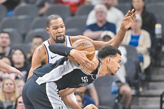 NBA》杜蘭特傳赴馬刺 三巨頭拚奪冠
