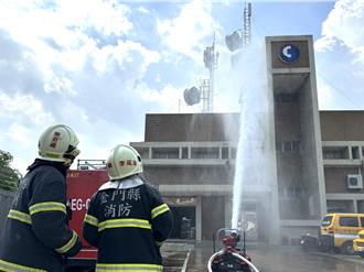 金門首辦「城鎮韌性」實兵操演 戰地背景展現全民應變能力